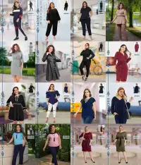 خرید لباس زنانه سایزبزرگ کالکشن سال 2020