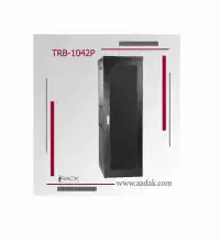 رک ایستاده 42 یونیت عمق 100 با درب توری trb-1042p