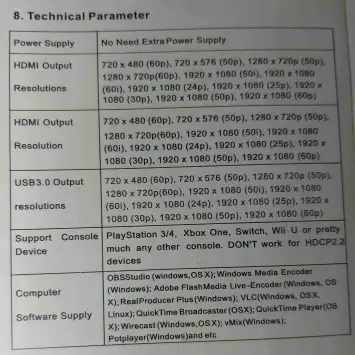 کارت کپچر HDMI to usb3